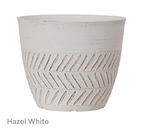 image of Keke Hazel White planter